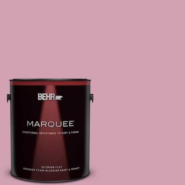 BEHR MARQUEE 1 gal. #M130-4 Raspberry Smoothie Flat Exterior Paint & Primer