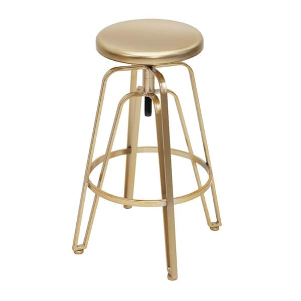 single metal bar stool