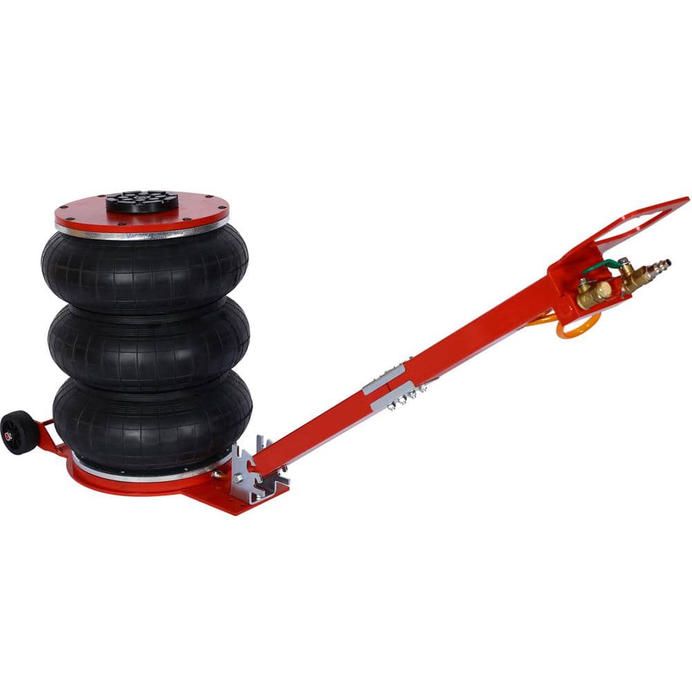 5 T Triple Bag Air Jack Pneumatic Jack 3 Bag Lifting 16 in. Capacity 5 T 11