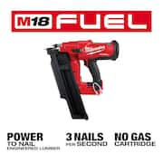 M18 FUEL 3-1/2 in. 18-Volt 21-Degree Brushless Cordless Framing Nailer (Tool-Only) with Clear Anti Scratch Glasses