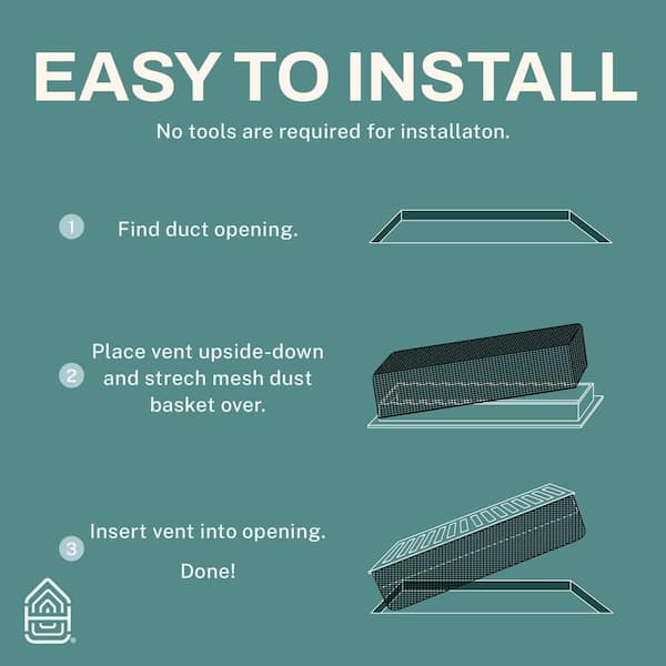 HOME INTUITION Basketweave x 12 Decorative Floor Register