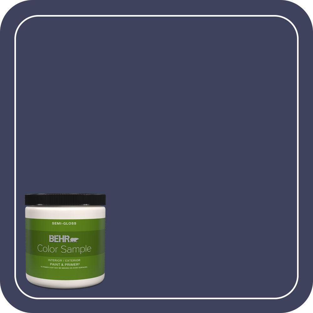 8 oz. #HDC-MD-01 Majestic Blue Semi-Gloss Interior/Exterior Paint & Primer Color Sample price history on PriceWatchPro