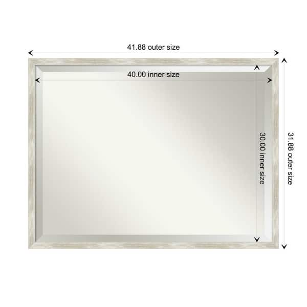 Amanti Art Milano 42x30 Wall Mirror