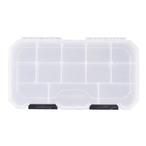 Portable Plastic Storage Container Small Parts Stones Tools Holder With Lock 21 