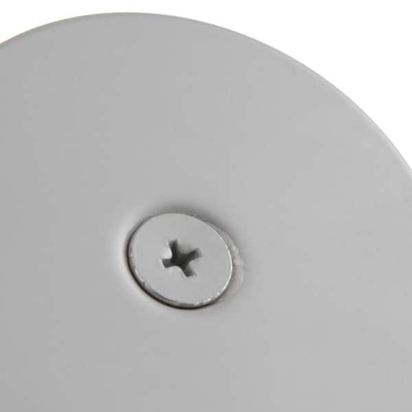Cache Trou De Porte Prime-Line – Sécurité Satin Nickel, Diamètre 2-5/8, Métal