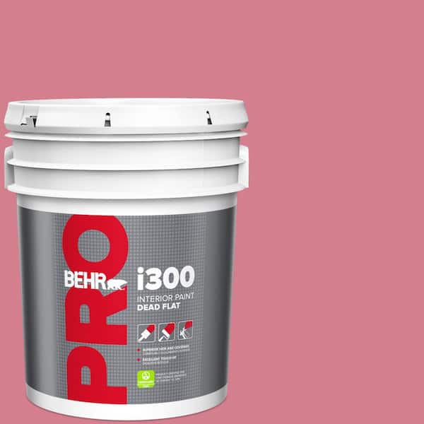 BEHR PRO 5 gal. #P140-4 I Pink I Can Dead Flat Interior Paint