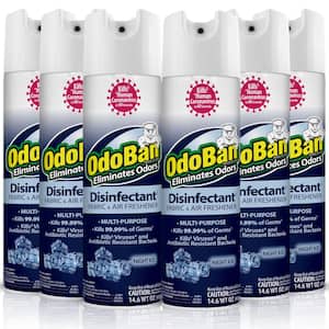 14.6 oz. Night Ice Multi-Purpose Disinfectant Spray, Odor Eliminator, Sanitizer, Fabric and Air Freshener (6-Pack)