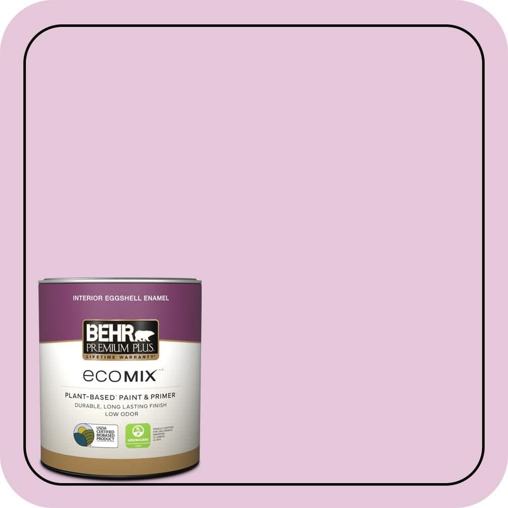 1 qt. #M120-2 Kiss Good Night Eggshell Enamel EcoMix Plant-Based Interior Paint & Primer price history on PriceWatchPro