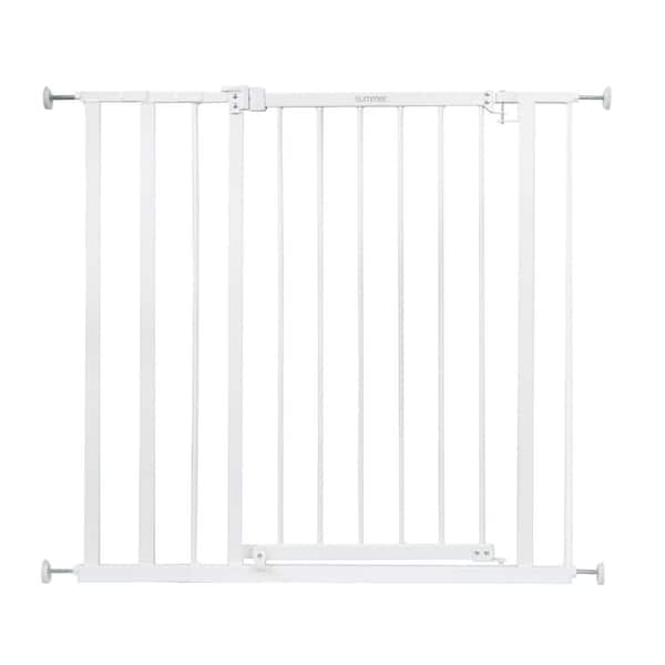 Everywhere Extra Tall Walk-Thru Safety Gate 38 in. Tall (White)