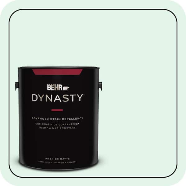 BEHR DYNASTY 1 gal. #470A-1 Window Pane Matte Interior Stain-Blocking Paint & Primer