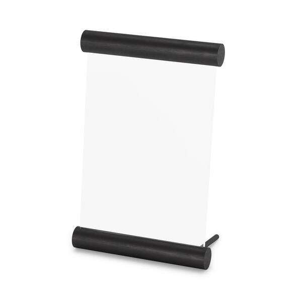 Umbra Scroll 5 in. x 7 in. Black Photo Display