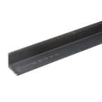 1 in. x 72 in. Plain Steel Angle with 1/8 in. Thick