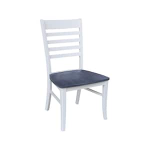 White/Gray Roma Dining Chairs (Set of 2)