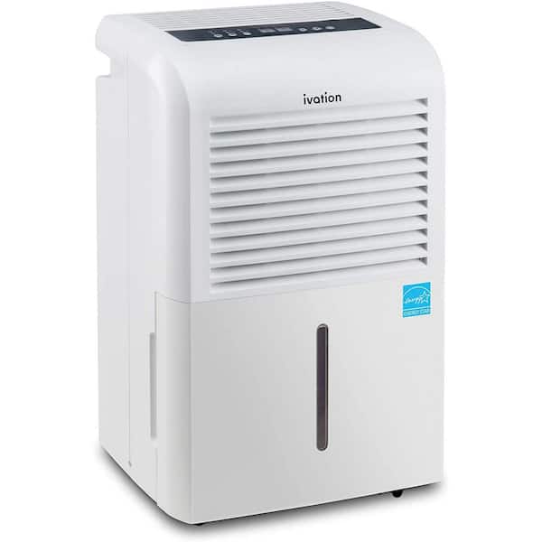 Ivation IVADH50PWP2 50 Pint Energy Star Dehumidifier with Pump and Hose Connector - 1