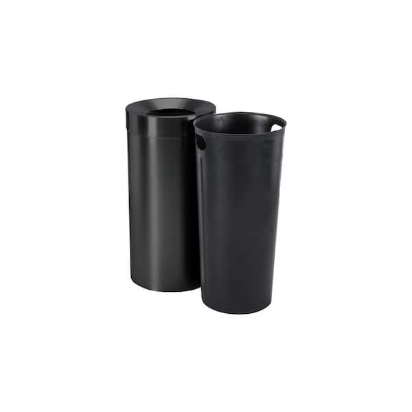 Alpine Industries 27 Gal. Stainless Steel Black Open Top
