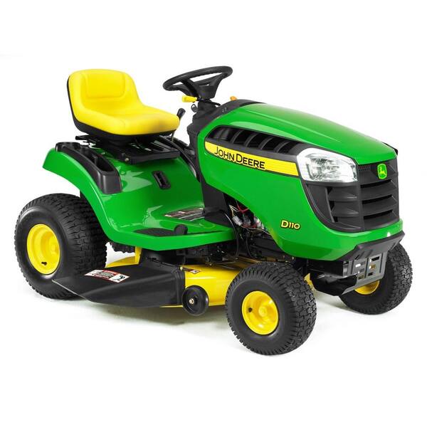 John Deere D110 42 in. 19.5 HP Gas Front-Engine Hydrostatic Lawn Tractor - California Compliant-DISCONTINUED