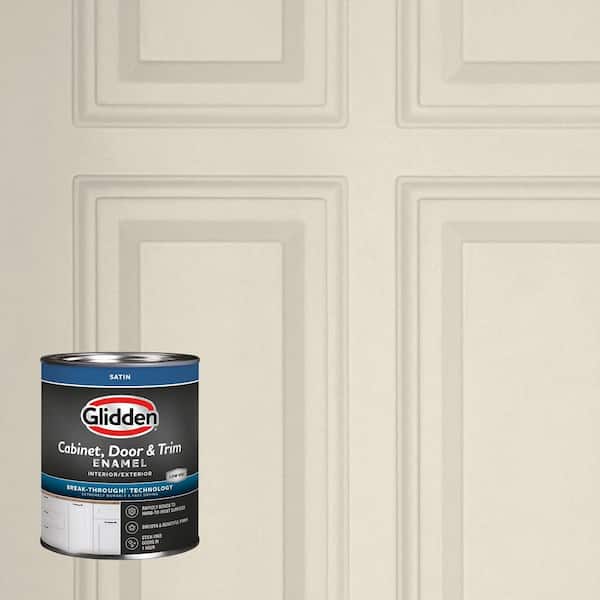 1 qt. PPG1024-2 Antique White Satin Door, Trim & Cabinet Paint
