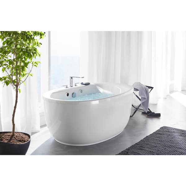 KOHLER 73120-CP Composed Bath Faucet, Polished Chrome 並行輸入品 浴室、浴槽、洗面所