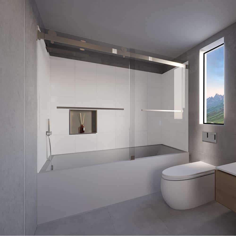 Reviews for NuVo Winter WhiteTetherow 60 in. L x 30 in. W x 83 in. H