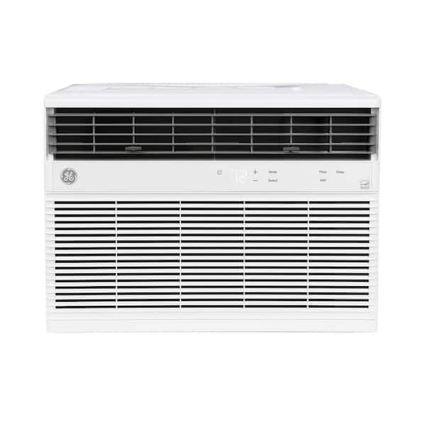 18,000 BTU 230/208V Window Air Conditioner Cools 1000 Sq. Ft. with SMART tech, ENERGY STAR & Remote in White
