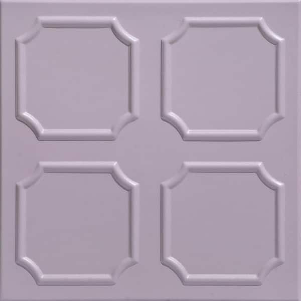A La Maison Ceilings Bostonian Inspired 1.6 ft. x 1.6 ft. Decorative Foam Glue Up Ceiling Tile (21.6 sq. ft./Case)