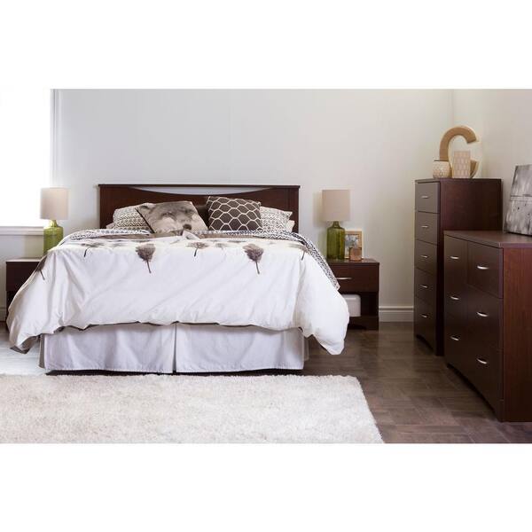South Shore Step One Sumptuous Cherry Queen Headboard