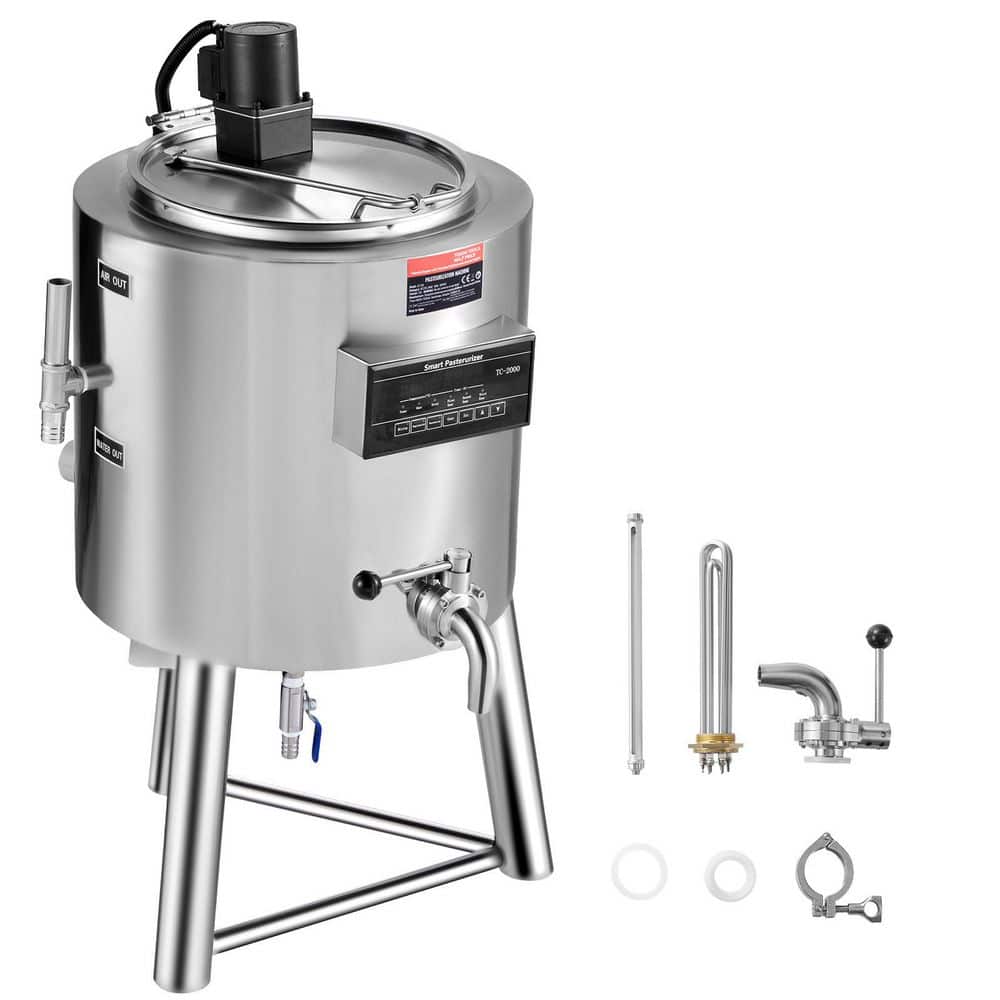 Milk Pasteurizer 50 L Food Grade Stainless Steel Professional Pasteurization Milk Pasteurization Machine 2025 Upgrade
