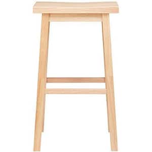17.01 in. x 13.70 in. x 29.00 in. Brown Wood Kitchen Counter Stools