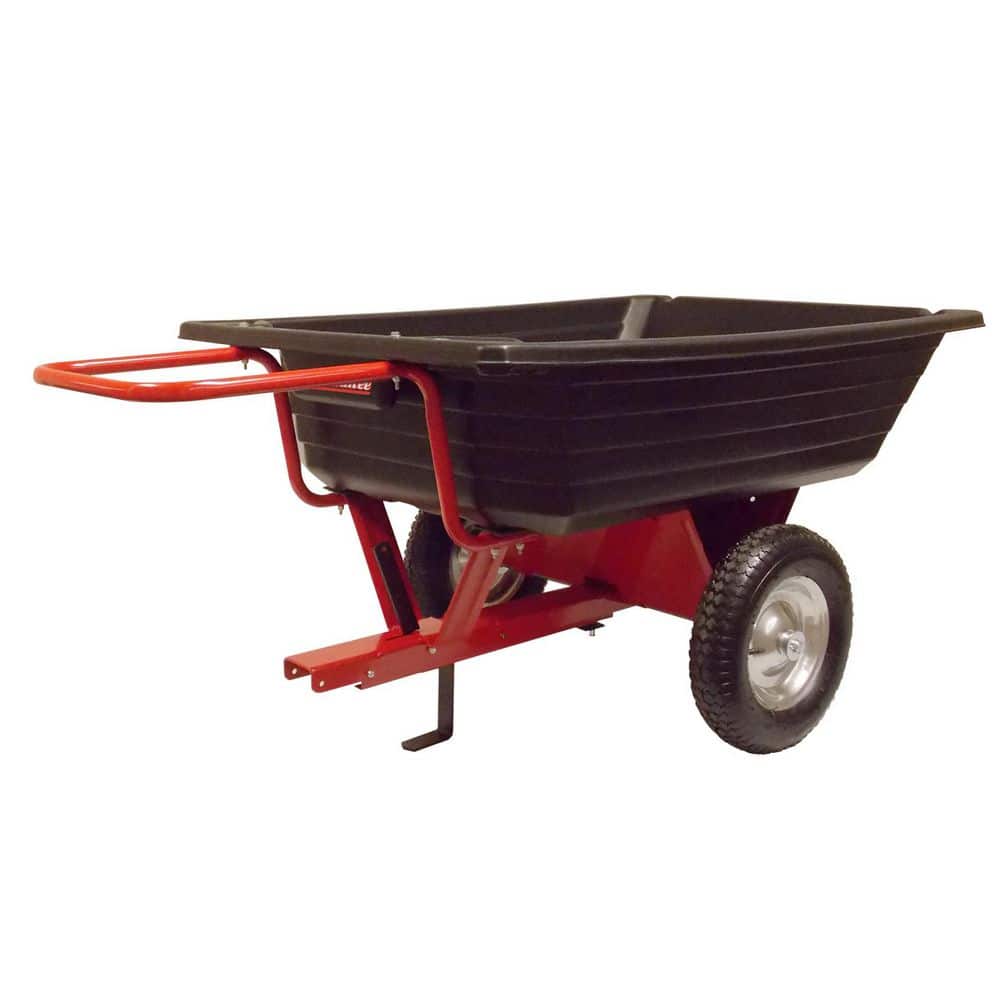 650 lb. 10 cu. ft. Tow Behind Push/Pull Poly Dump Cart price history on PriceWatchPro