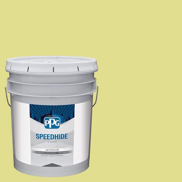 SPEEDHIDE 5 gal. PPG1218-3 Lively Laugh Ultra Flat Interior Paint