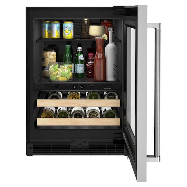 KitchenAid Beverage Cooler (KUBR214KSB) - Stainless Steel