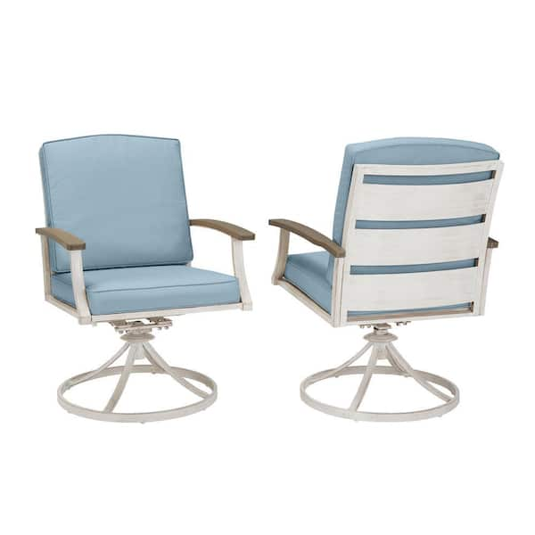 hampton bay white patio chairs