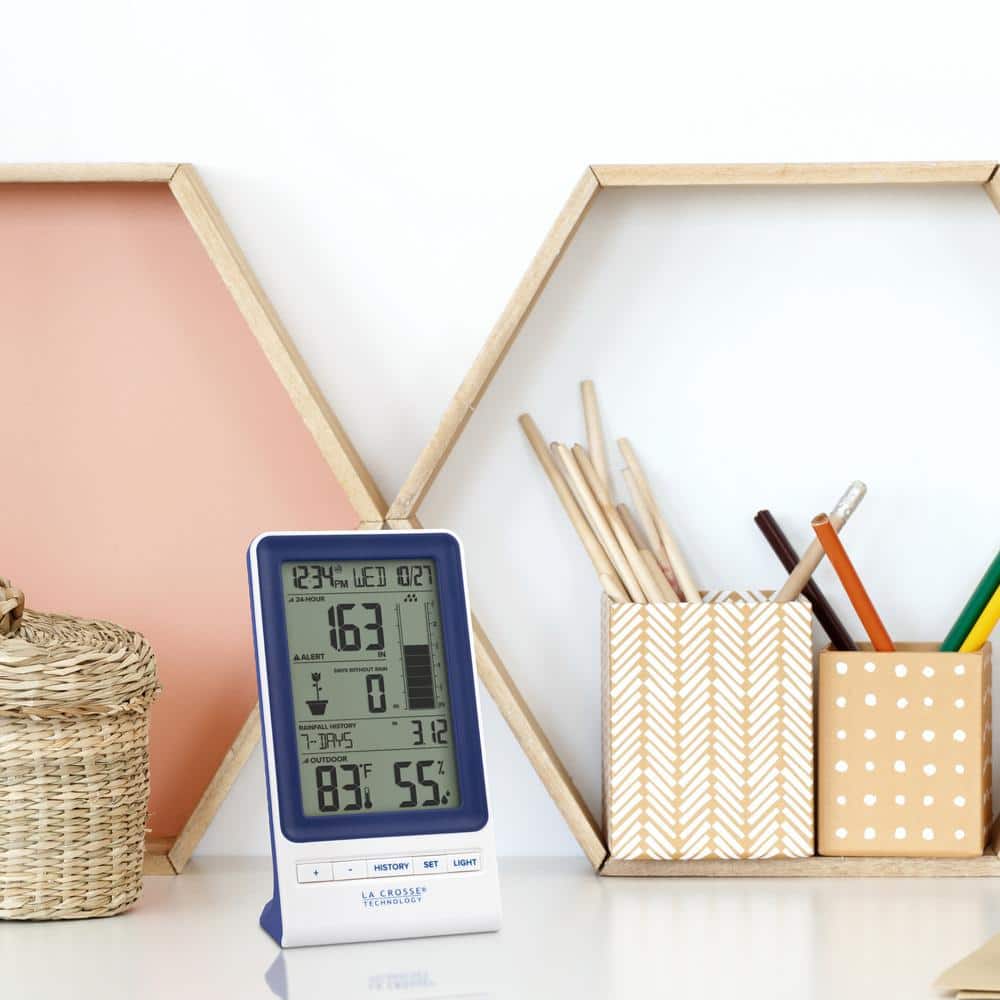 Wireless Digital Rain Station with Humidity and Temperature Sensor