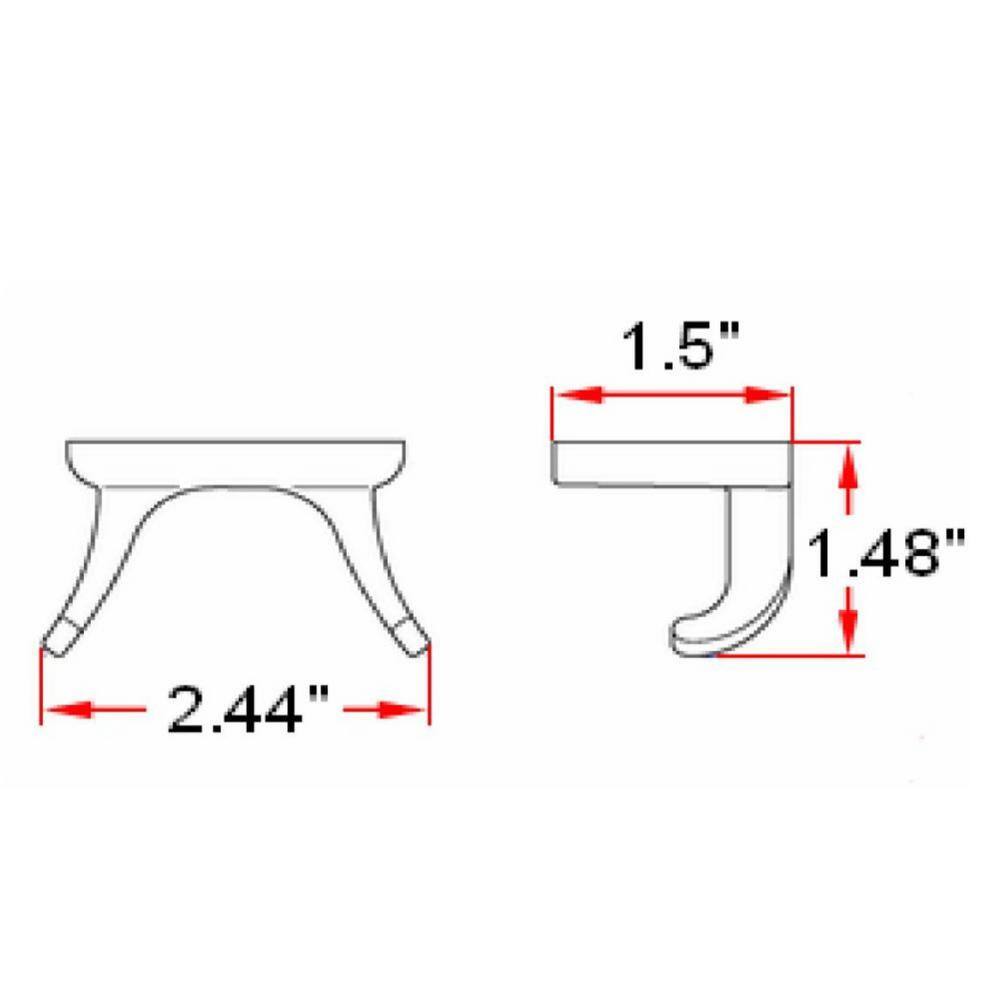 Millbridge Oil-Rubbed Bronze Double Robe Hook