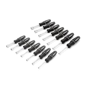 SAE/MM Cushion Grip Nut Driver Set (14-Piece)