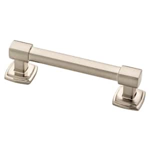Webber 3 in. (76 mm) Classic Satin Nickel Cabinet Drawer Bar Pull