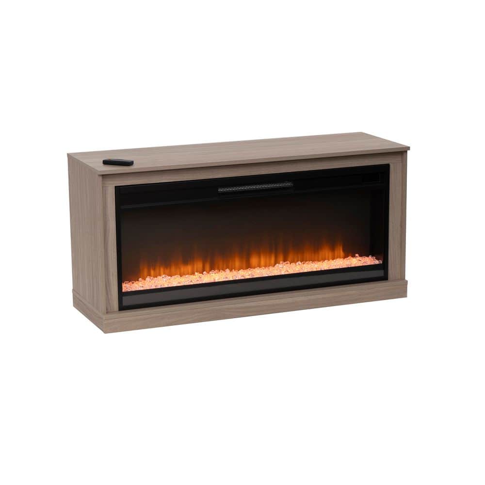Linon Home Decor Xander 47.25 in. Freestanding Electric Fireplace