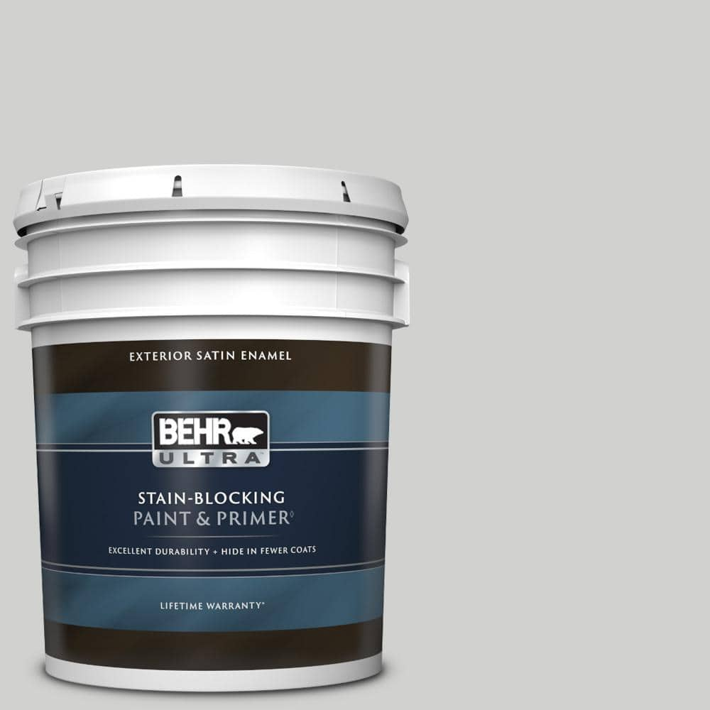 BEHR ULTRA 5 gal. PPU2615 Halation Satin Enamel Exterior Paint