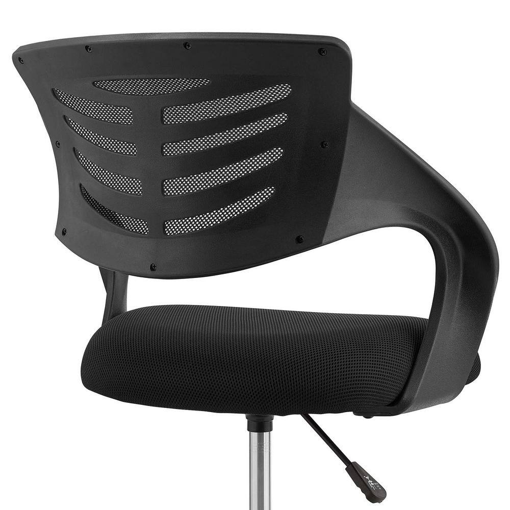 Black Mesh High Back Swivel Drafting Chair