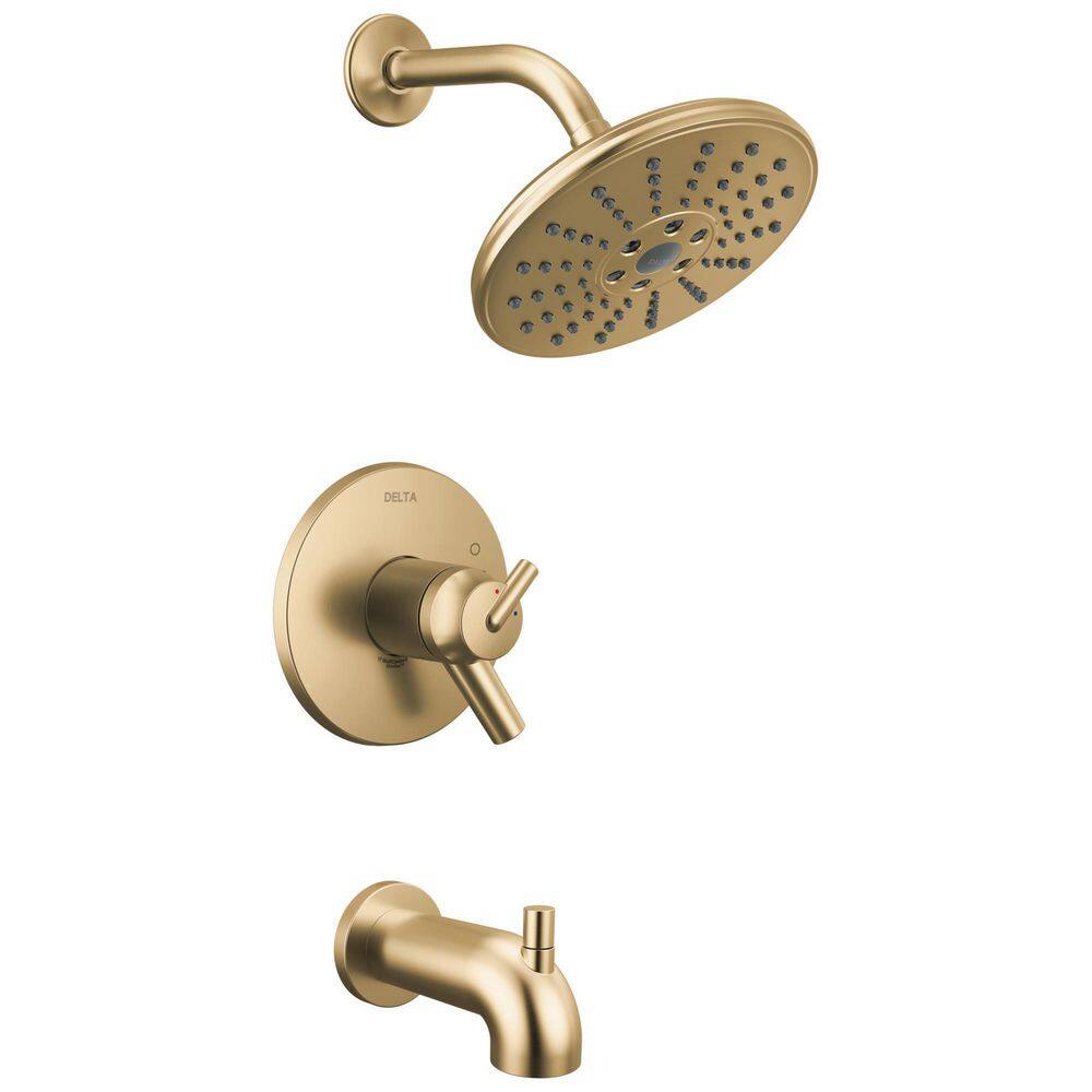 Trinsic 1 Handle Tub and Shower Trim in Champagne Bronze (Valve Not Included) price history on PriceWatchPro