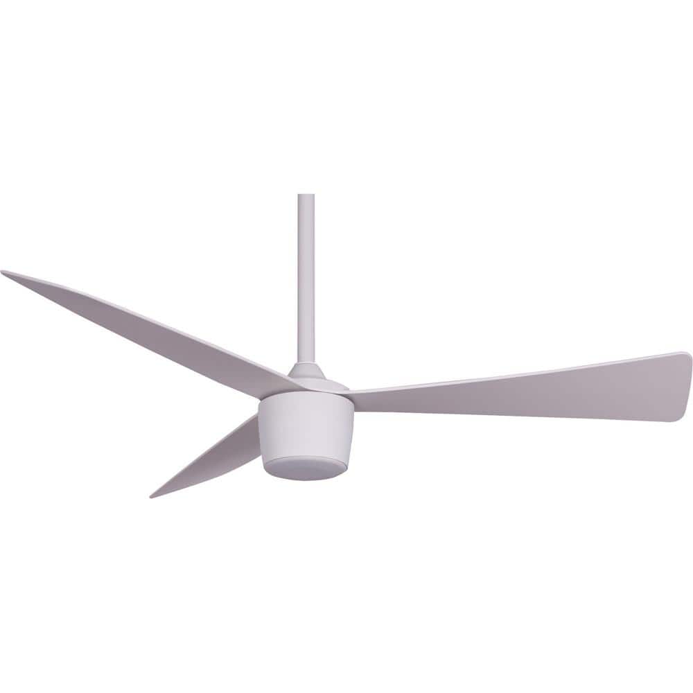 Star 7 44 integrated LED Matte White DC motor Ceiling Fan with Light Kit