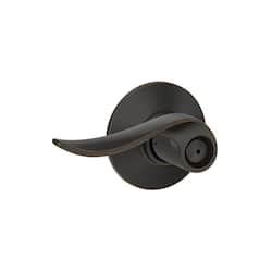 Schlage Sacramento Aged Bronze Privacy Bed/Bath Door Handle