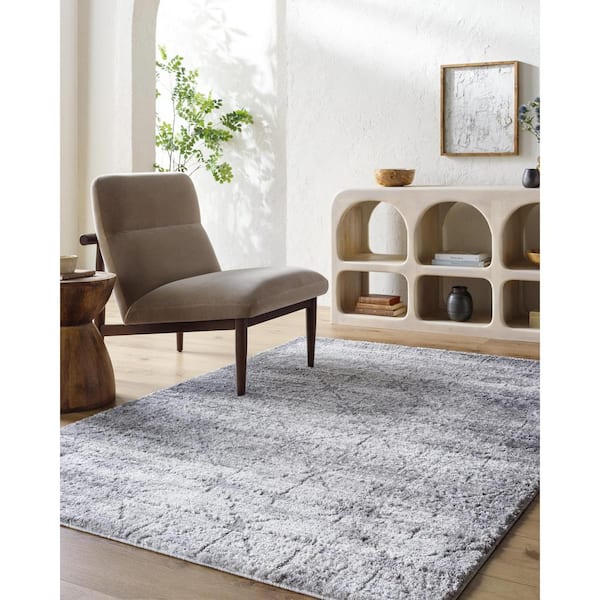 Andorra Plus Gray ARP-2307 2 ft. x 2 ft. 11 in. Machine Woven Rug
