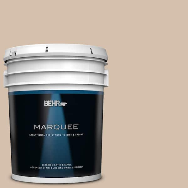 BEHR MARQUEE 5 gal. #MQ2-36 Elusive Dawn Satin Enamel Exterior Paint & Primer