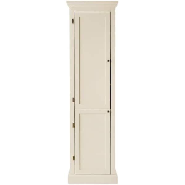 Home Decorators Collection Prescott Polar White Modular 2-Door Kitchen Pantry
