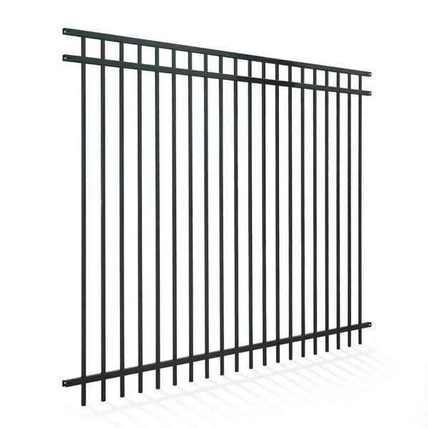 Aluminum Fence Panel Template - Paper Layout Guide For Installation (Unbranded, White)