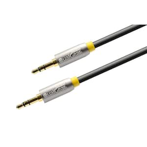 4 ft. 3.5 mm M/M Audio Cable in Black