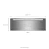 KitchenAid 30 in. Slow Cook Warming Drawer with PrintShield KOWT100EBS -  The Home Depot