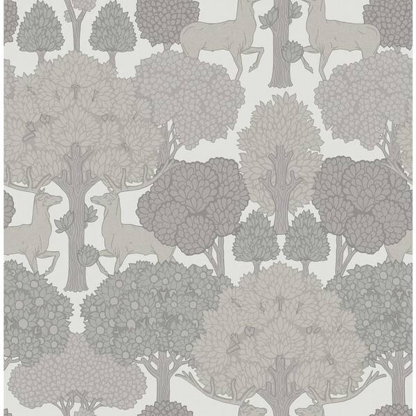 Grey Forest of Arden Deer Wallpaper