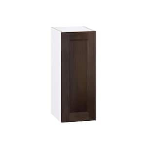 Georgetown 12 in. W x 14 in. D x 30 in. H Assembled Wall Kitchen Cabinet in Chestnut